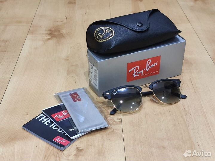 Новые очки Ray Ban Clubmaster rb 3016, оригинал