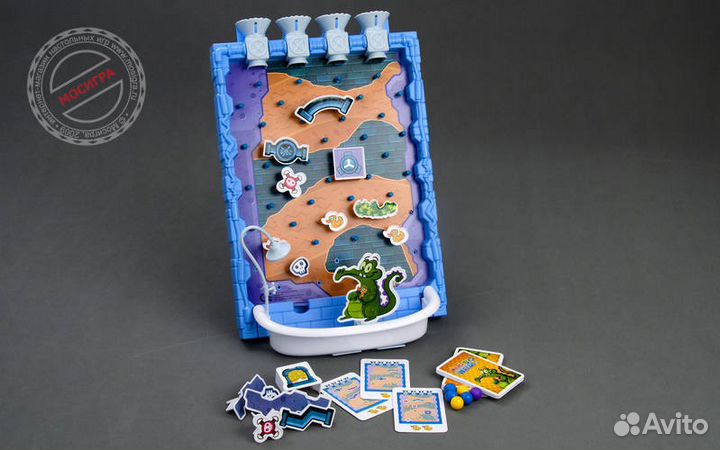 Крокодильчик Свомпи настольная игра б/у
