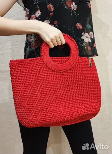 Сумка женская вязаная