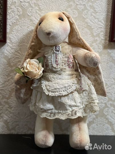 Зайка подружка винтажная