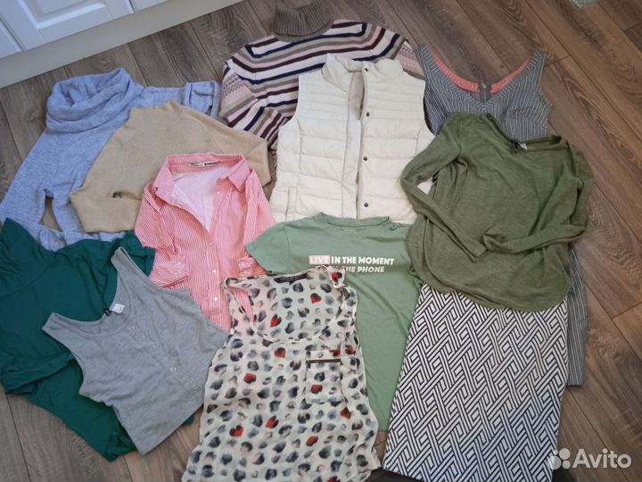 Вещи пакетом 42р, hm, zara