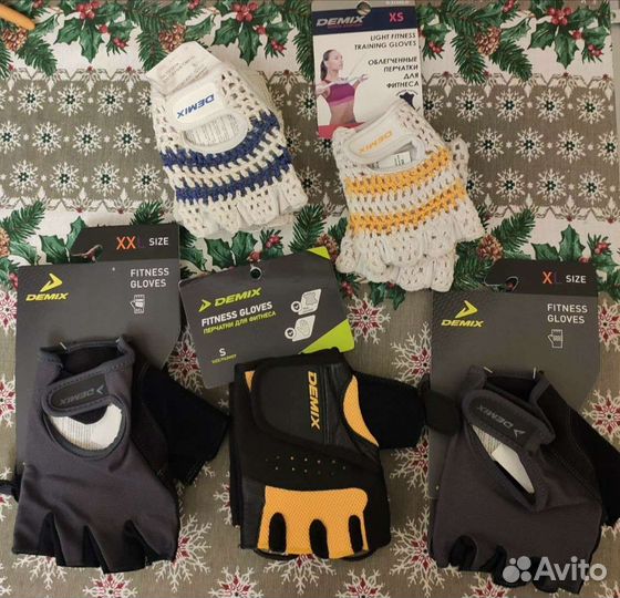 Перчатки велосипедные / для фитнеса / атлетики