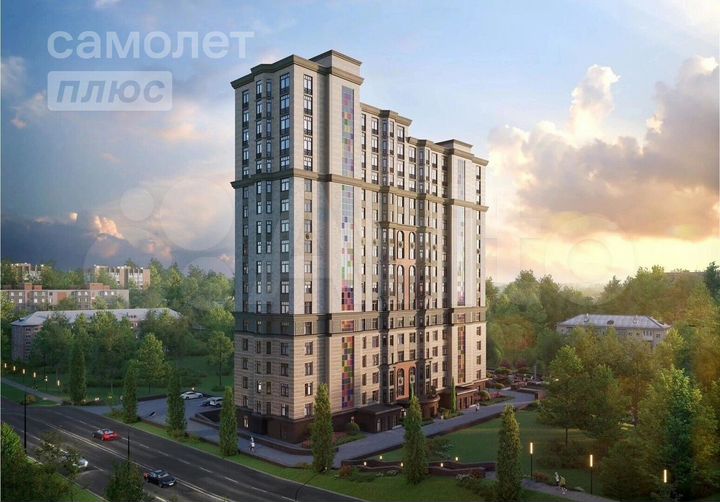 3-к. квартира, 81,1 м², 13/15 эт.