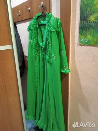 Пеньюар,длинный,женский размер 48-50