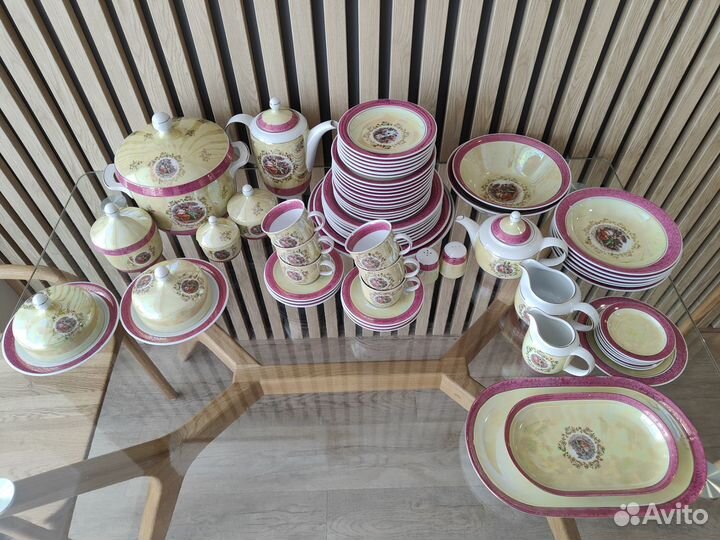 Немецкий чайный сервиз Мадонна ГДР V.E.B. SEP