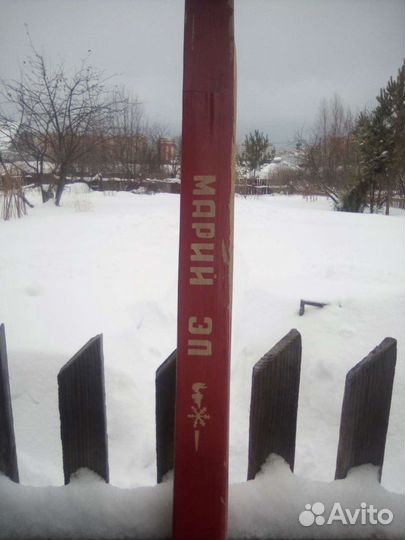 Лыжи деревянные