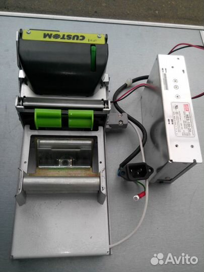 Терморпринтер Custom vkp 80,сканер чеков