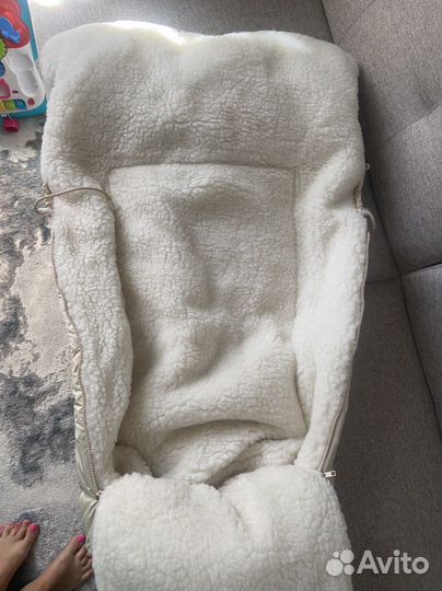 Зимний конверт в коляску