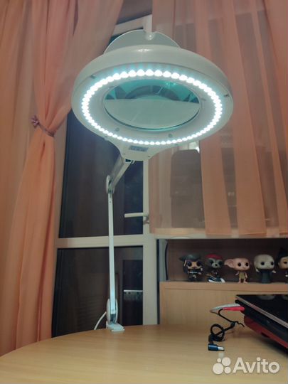 Лупа настольная