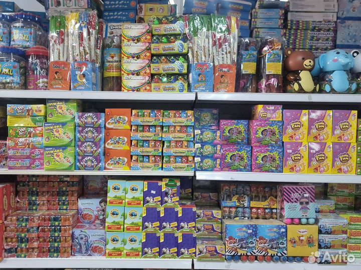 Детские сладости оптом в прикасовую зону