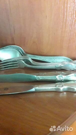 Столовые приборы мельхиор СССР Кольчугино