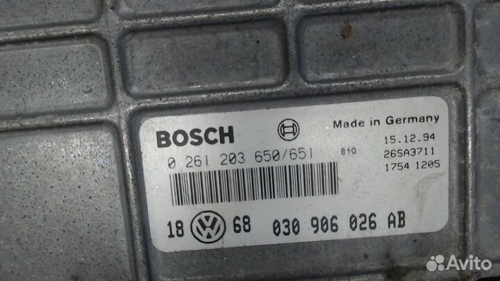 Блок управления двигателем Volkswagen Golf 3, 1991
