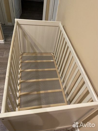 Детская кровать IKEA с матрасом