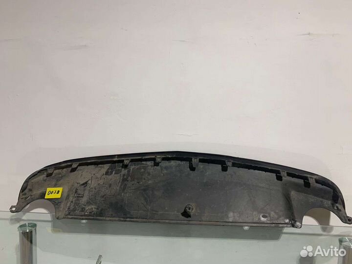 Юбка пыльник спойлер заднего бампера Opel Insignia