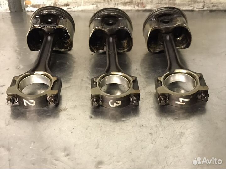 Поршень+шатун Fxja 1.4 Ford Focus 2 Fusion Fiesta