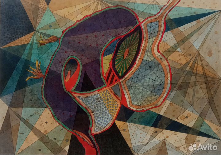 Картина графика tretye