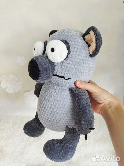 Волчонок в стиле игры 