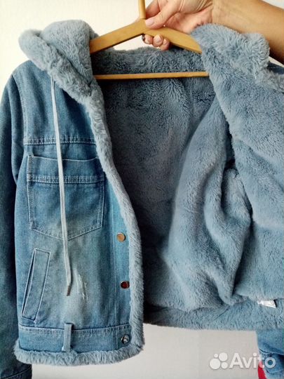Продается утепленная джинсовка