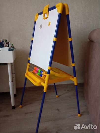 Мольберт для рисования детский двухсторонний