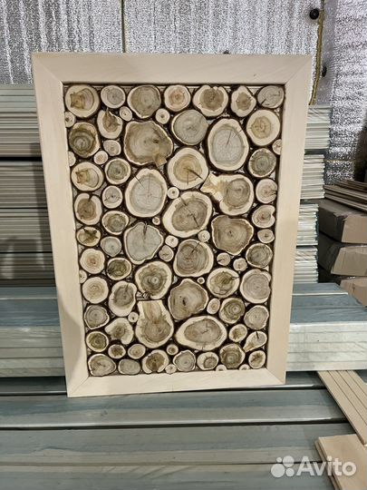 Панно из можжевельника 1000*500 мм