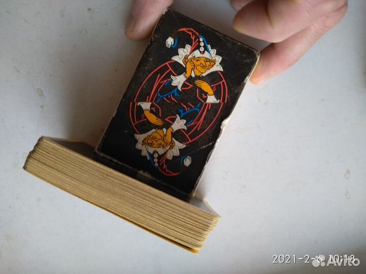 Карты игральные времён СССР