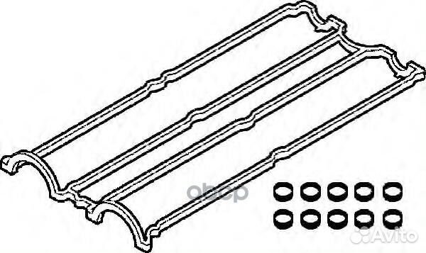 Комплект прокладок крышки клапанов 389060 Elring