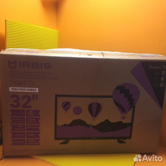 Телевизор irbis 32 smart tv