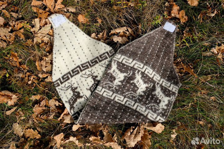 Пояс шерстяной двухсторонний