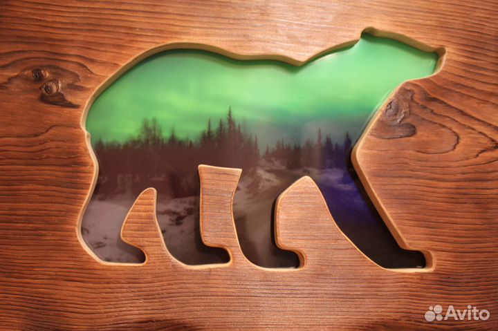 Медведь - панно 2