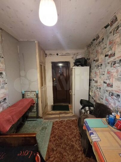 Комната 9,5 м² в 1-к., 2/5 эт.