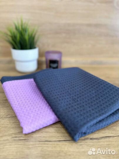 Комплект кухонных полотенец из двух штук