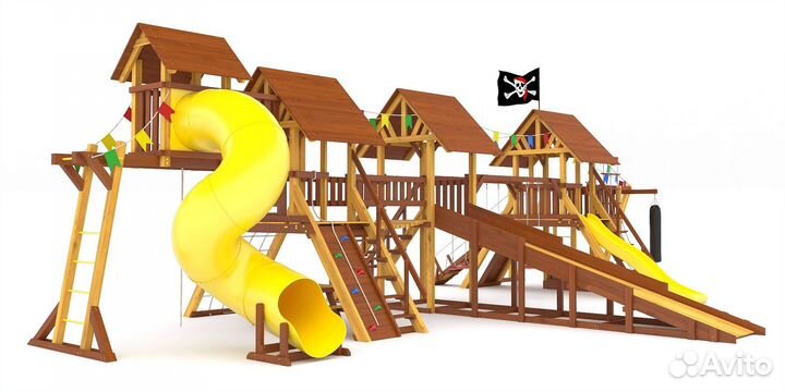 Детская площадка для дачи Савушка Люкс 1 Max