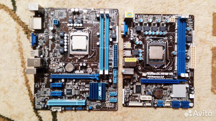Материнские платы LGA1155/1156/775/754/478/FM2