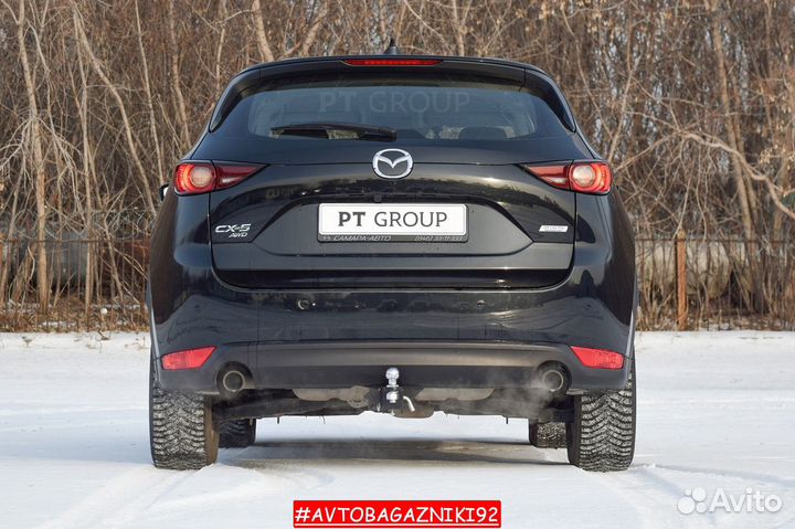 Фаркоп (тсу) под квадрат для Mazda CX-5