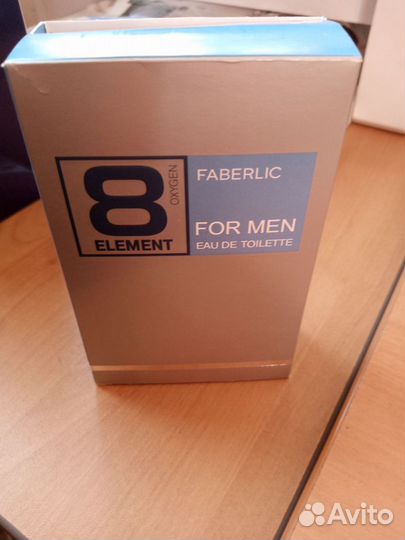 Мужская туалетная вода 8 element (faberlic)