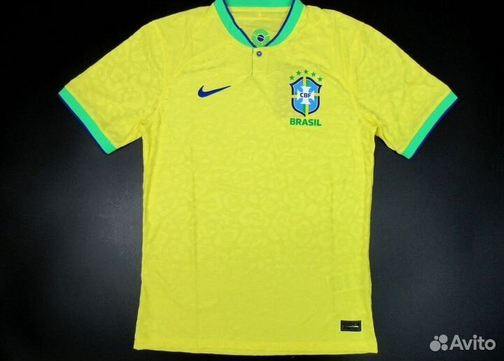 Футболка игровая Сборная Бразилии сезон 23/24