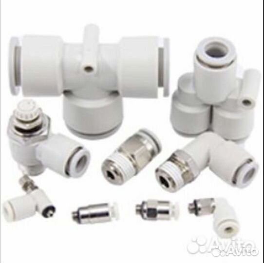 Пневматические. Пневмо фитинги наличие ассортимент