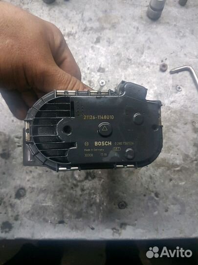 Дросельная заслонка 21126 на приору