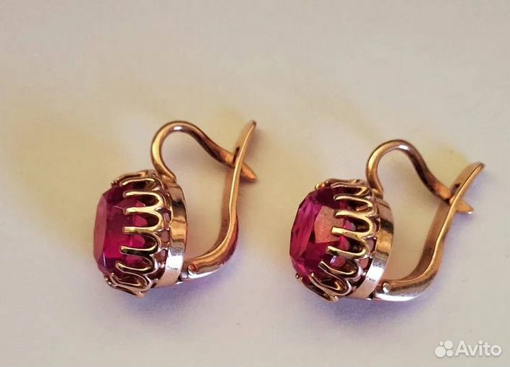 Золотые серьги