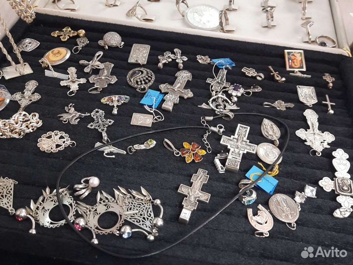 Серебро 925 пробы. Ассортимент бутика. Новое