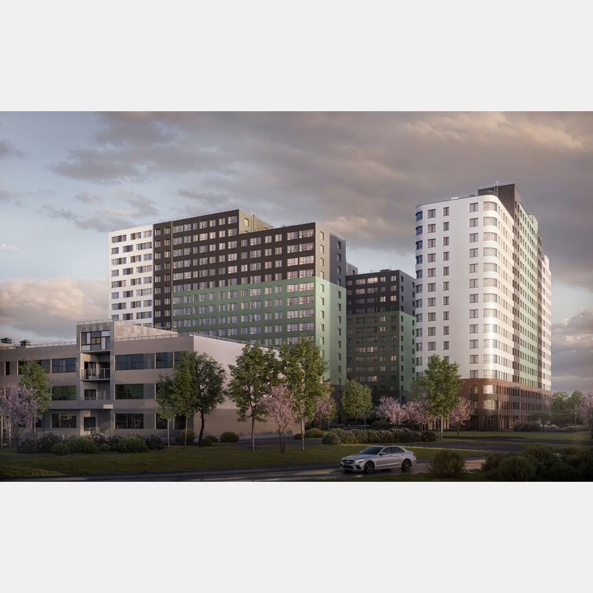 Квартира-студия, 25,7 м², 14/17 эт.