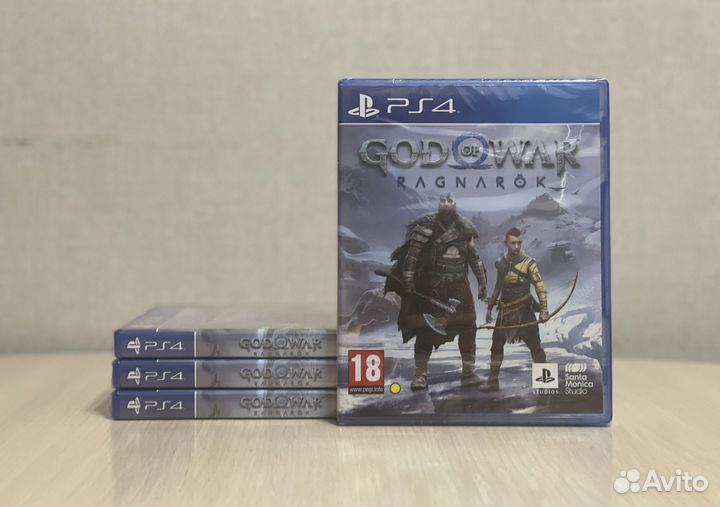God of War Ragnarok PS4 (новый) оптом