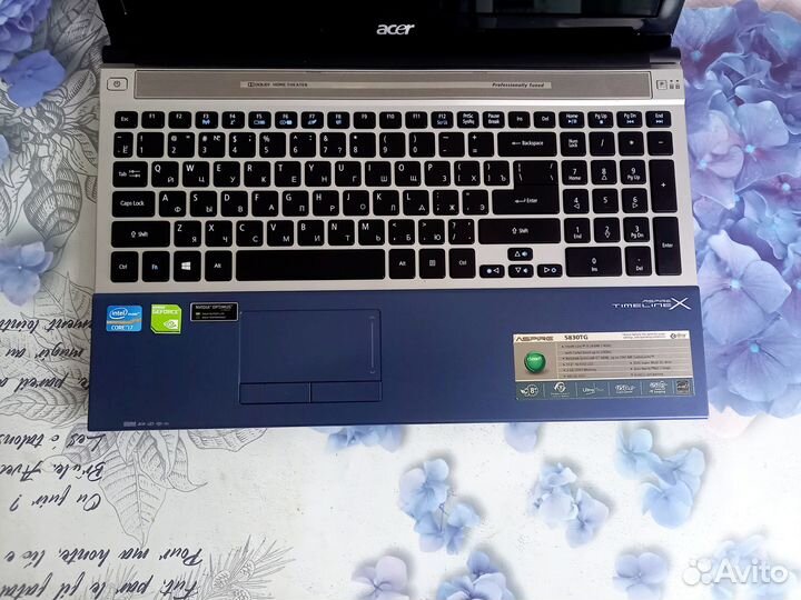 Acer Core i7/8GB/SSD128/Nvidia GT