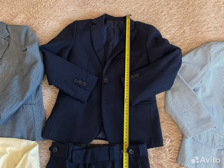 Пиджак, рубашка, костюм на мальчика р.116-134