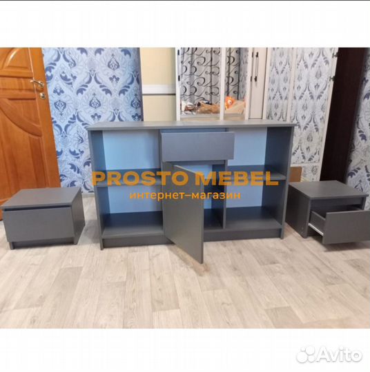 Тумбa пoд тв нoвaя кaк Икеa / IKEA 120 см