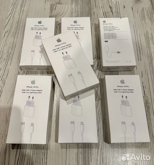 Комплект быстрой зарядки iPhone 20 w, usb c