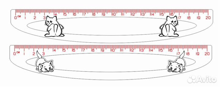 Именная линейка подарок на класс