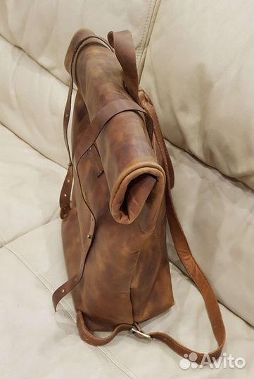 Рюкзак кожаный мужской натуральная кожа новый