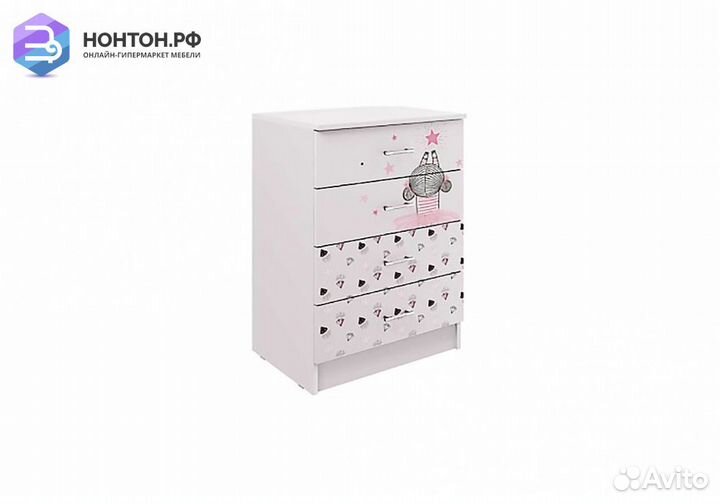 Комод Мальвина белый