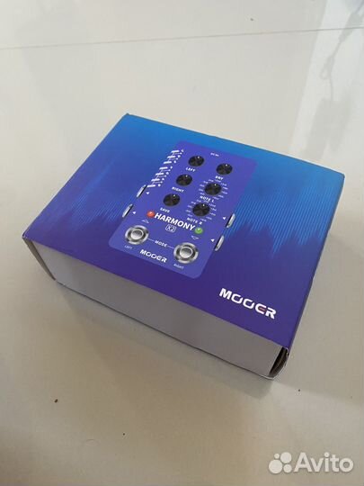 Гитарная педаль mooer harmony x2 гармонайзер